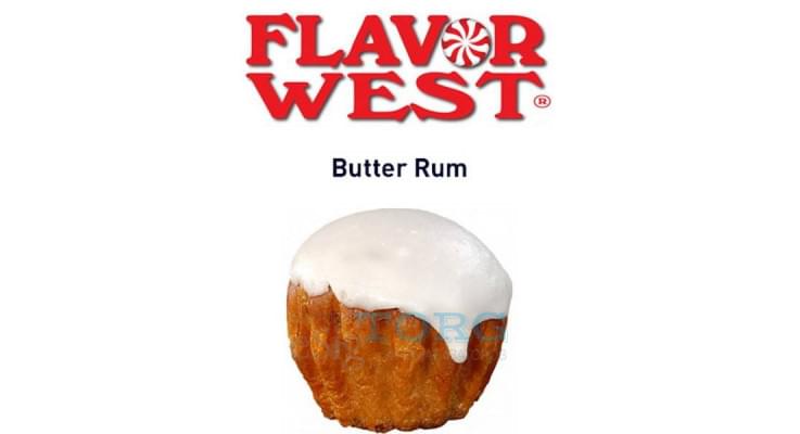 Изображение Ароматизатор Flavor West Butter Rum Ароматизатор Flavor West Butter Rum